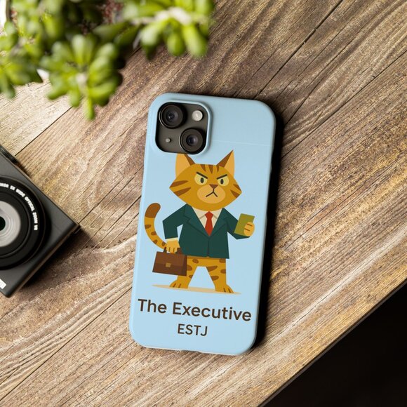MBTI ESTJ Cat Iphone Case - Picture 1 of 7